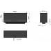 Биокамин Decoflame Montreal 1000mm Front/Right категории Биокамины