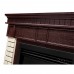 Каминокомплект: Биокамин Firelight BFP/P-2520, портал Bricks 25 камень бежевый, шпон темный дуб категории Биокамины