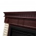 Каминокомплект Firelight: Очаг EFP/P- 2520LS, портал Bricks 25 камень бежевый, шпон темный дуб категории Каминокомплекты