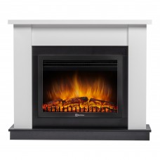 Каминокомплект: Очаг Electrolux EFP/P-2720RLS, портал Canto 25 белый