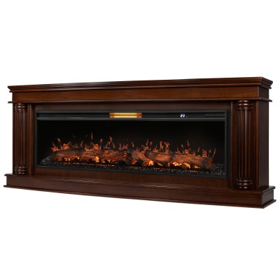 Каминокомплект: Очаг Royal Thermo Aurora RTFP/P-AR60LS, портал Olympia 60 CO, канадский дуб категории Каминокомплекты