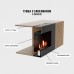 Тумба с биокамином Firelight BFP-P1600 дуб вотан категории Биокамины