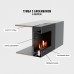 Тумба с биокамином Firelight BFP-P1600 графит категории Биокамины