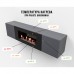 Тумба с биокамином Firelight BFP-P1700L графит категории Биокамины