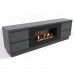 Тумба с биокамином Firelight BFP/P-1700 lux графит категории Биокамины