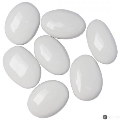 Декоративные керамические камни белые 7 шт (ZeFire) категории Аксессуары к биокаминам