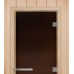 Дверь Doorwood Эталон Матовая Бронза категории Двери для бани