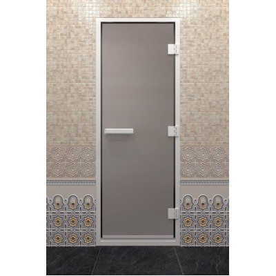Дверь Doorwood Хамам Сатин категории Двери для бани