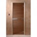 Дверь Doorwood бронза 8 мм категории Двери для бани