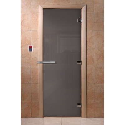 Дверь Doorwood графит 8 мм категории Двери для бани