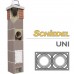 Керамический дымоход Schiedel UNI двухходовой без вентиляции категории Керамические дымоходы