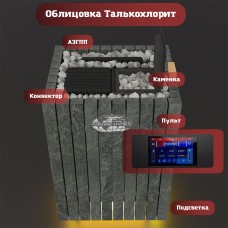 Электрическая паротермальная печь «ПАРиЖАР Футурус» 19,5 кВт