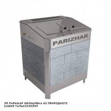 Паротермальная печь «ПАРиЖАР» 24 кВт (380 В) облицовке из природного камня