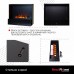 Электроочаг RealFlame Cassette 630 3D Black Panel категории Электроочаги