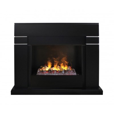 Электрокамин RealFlame Lindelse 26 BL 3D Cassette 630 + Black вставка категории Электрокамины