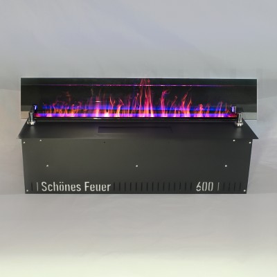 Электроочаг 3D FireLine 600 Blue (с эффектом cинего пламени)  Schones Feuer категории Электрокамины