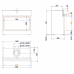 Газовый камин flach Architektur 40/80 категории Газовые топки