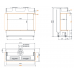 Газовый камин Panorama BKG 70-25-110-25 категории Газовые топки