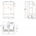 Газовый камин Panorama BKG 70-25-70-25 категории Газовые топки