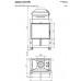 Каминная топка Hoxter HAKA 63/51WI категории Топки Hoxter для камина