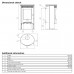 Печь-камин ABX Tartu 7 категории Камины ABX