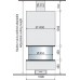 Центральный камин Irena 910 JC Bordelet 