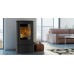 Печь-камин Lotus Jubilee 25 with wood storage compartment door категории Печи камины