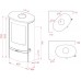 Печь-камин Lotus Jubilee 25 with wood storage compartment door категории Печи камины