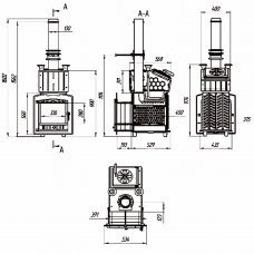 Печь GFS Гефест ЗК 25 (П2)