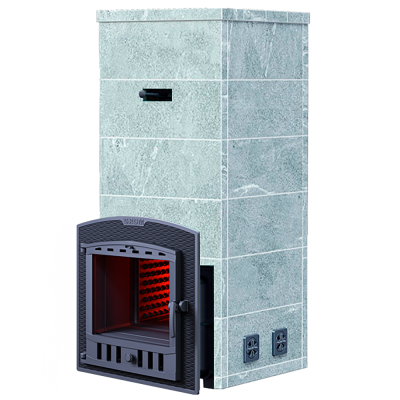 Комплект Гром 50 (П2) Русский пар 1620/60 Талькохлорит категории Печи для бани