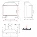 Каминная топка АСТОВ ПС 800 категории Топки Astov для камина