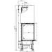 Каминная топка Austroflamm 63x40x51 S 2.0 Left категории Топки Austroflamm для камина