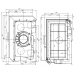 Каминная топка Austroflamm 89x49x57 S 2.0 Left категории Топки Austroflamm для камина