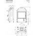 Каминная топка Hoxter HAKA 60/50S категории Топки Hoxter для камина