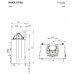 Каминная топка Hoxter HAKA 67/38 категории Топки Hoxter для камина