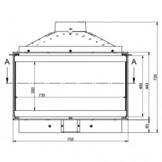 Каминная топка KFD ECO iMAX 7 3F standard