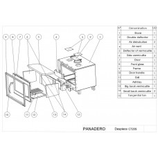 Топка Panadero C-720-S