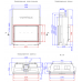 Каминная топка FLAT 120/80 категории Каминные топки Warmhaus